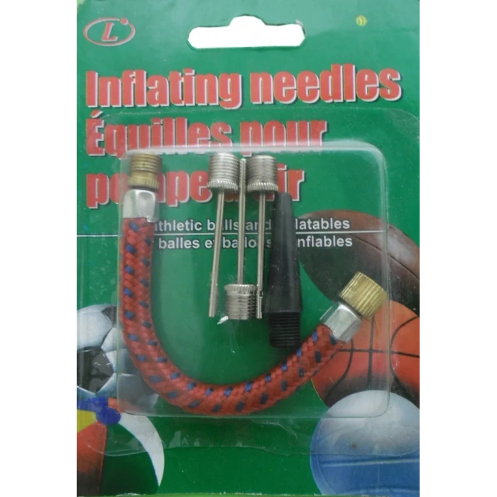 USLUCAN ALIŞVERİŞ Ayak Pompası 5li Uç Set - Balon - Top Pompası Uç Seti