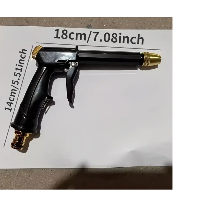 USLUCAN ALIŞVERİŞ Ayarlanabilir Basınçlı Çok Fonksiyonlu Yıkama Tabancası