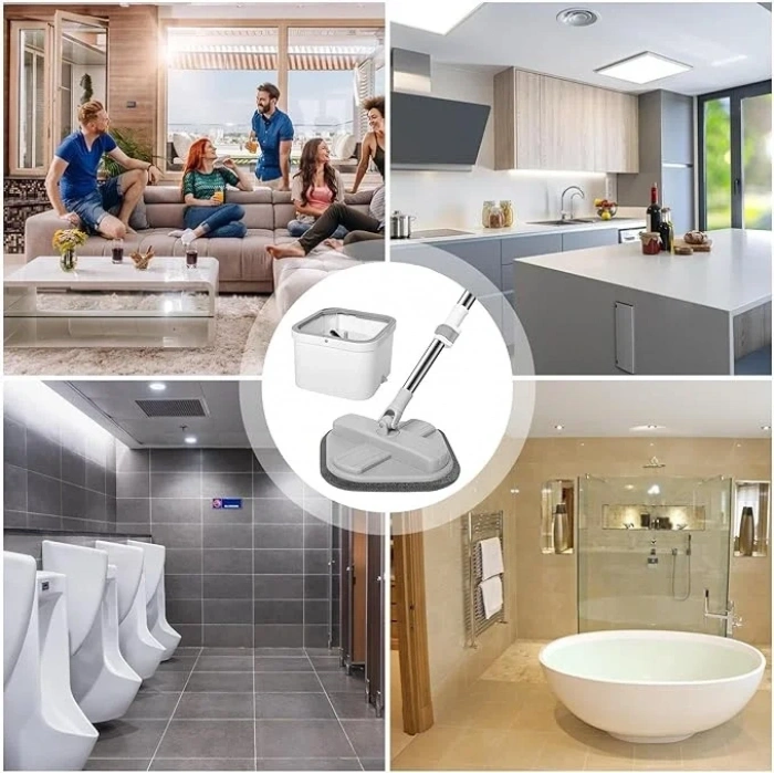 USLUCAN ALIŞVERİŞ Ayarlanabilir Temizlik Paspası Seti