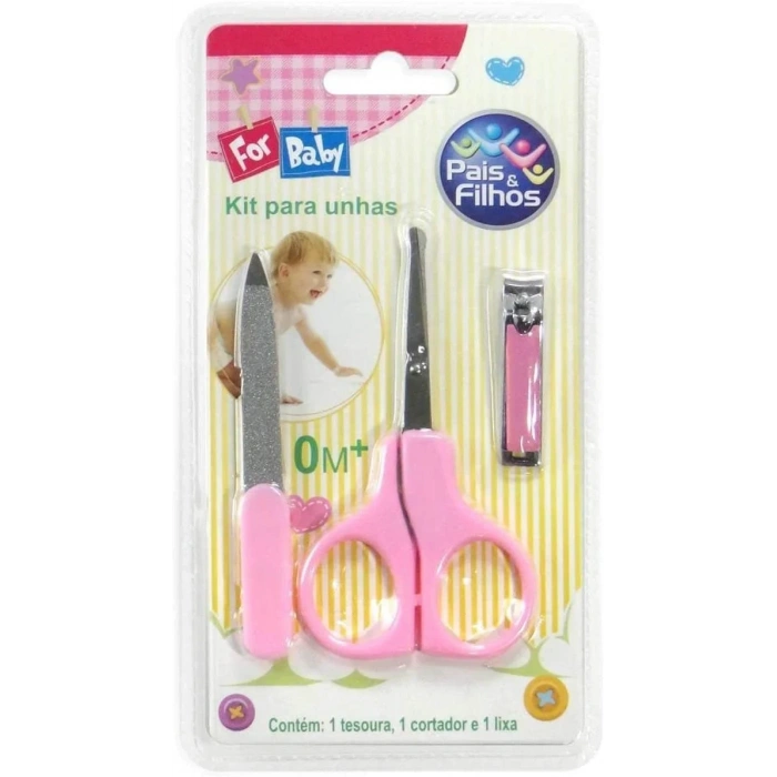USLUCAN ALIŞVERİŞ Baby Bebek Tırnak Bakım Seti - Pembe