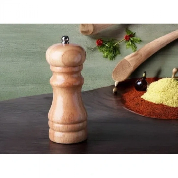 USLUCAN ALIŞVERİŞ Bambu El Değirmeni 15 cm