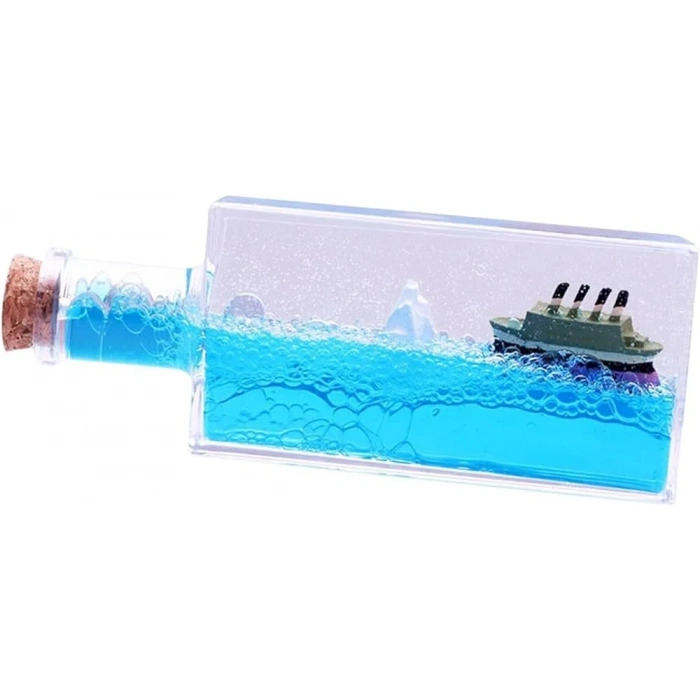 USLUCAN ALIŞVERİŞ Batmayan Gemi Şişe Akvaryum