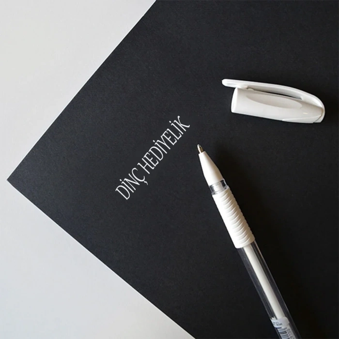 USLUCAN ALIŞVERİŞ Beyaz Jel Kalem