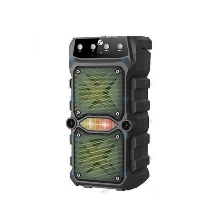 USLUCAN ALIŞVERİŞ Bluetooth Hoparlör Çift Mikrofonlu Güçlü Ses Kaliteli Kesintisiz Kablosuz