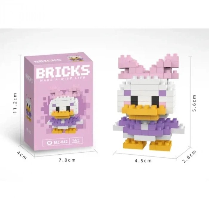 USLUCAN ALIŞVERİŞ Bricks Daisy Duck Mini Lego Figürü