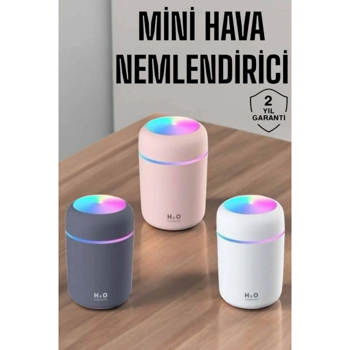 USLUCAN ALIŞVERİŞ Buharlı Hava Nemlendirici Aromaterapi Renk Değiştirilebilir