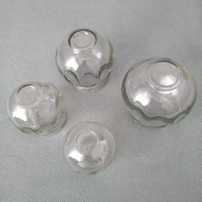 USLUCAN ALIŞVERİŞ Cam hacamat kupası 4 NO