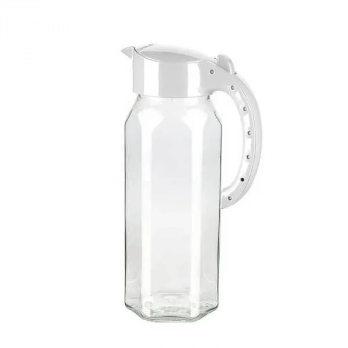 USLUCAN ALIŞVERİŞ Cam Sürahi Ala Jug 1500 ML