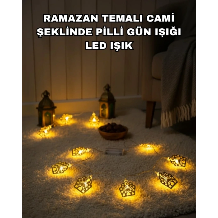 USLUCAN ALIŞVERİŞ CAMİ RAMAZAN LED IŞIK