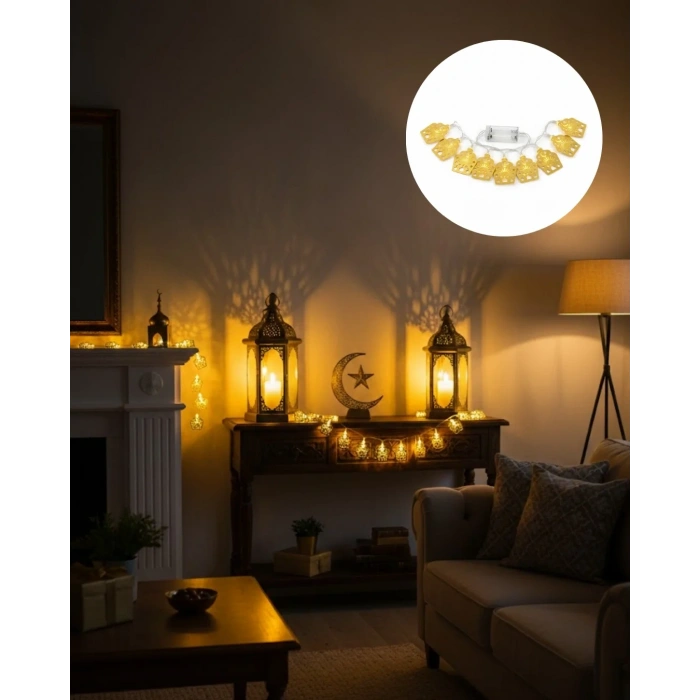 USLUCAN ALIŞVERİŞ CAMİ RAMAZAN LED IŞIK