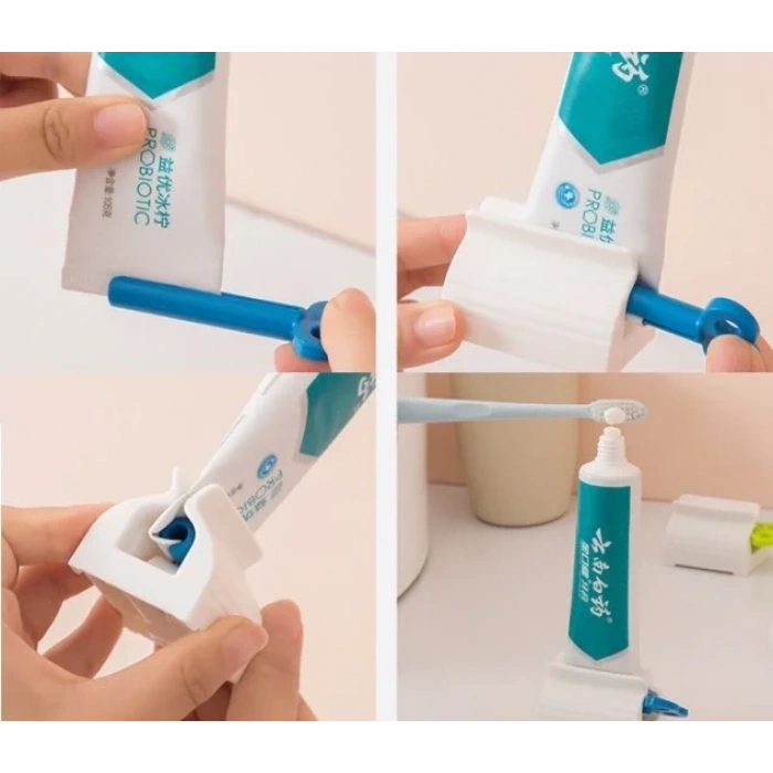 USLUCAN ALIŞVERİŞ Çevirmeli Diş Macun Sıkacağı 1 Adet