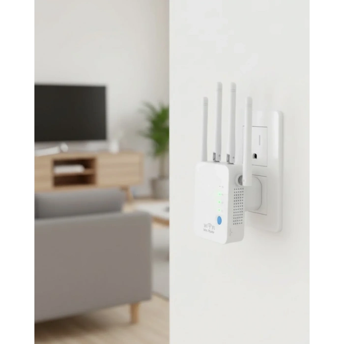 USLUCAN ALIŞVERİŞ Çift Bant WiFi Güçlendirici 2.4G 5G