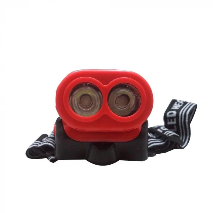 USLUCAN ALIŞVERİŞ Çift Başlı Pilli Kafa Lambası Wt-059