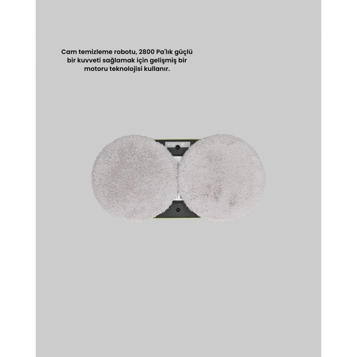 USLUCAN ALIŞVERİŞ Çift Diskli Güvenli Otomatik Cam Silme Robotu