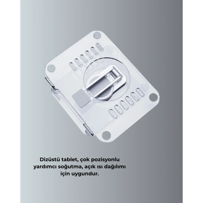 USLUCAN ALIŞVERİŞ Çift Eksenli Ayarlanabilir Tablet Destek Standı