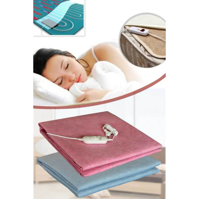 USLUCAN ALIŞVERİŞ Çift Kişilik Elektrikli Battaniye