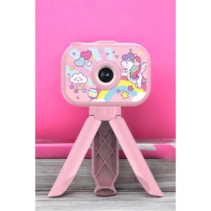 USLUCAN ALIŞVERİŞ Çocuklara Özel Dijital LCD Ekran 1080P HD Görüntü Kaliteli