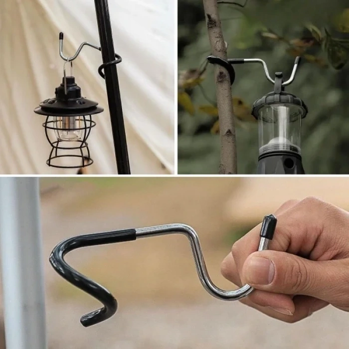 USLUCAN ALIŞVERİŞ Çok Fonksiyonlu S Şekilli Paslanmaz Çelik Eşya Asma Kancası