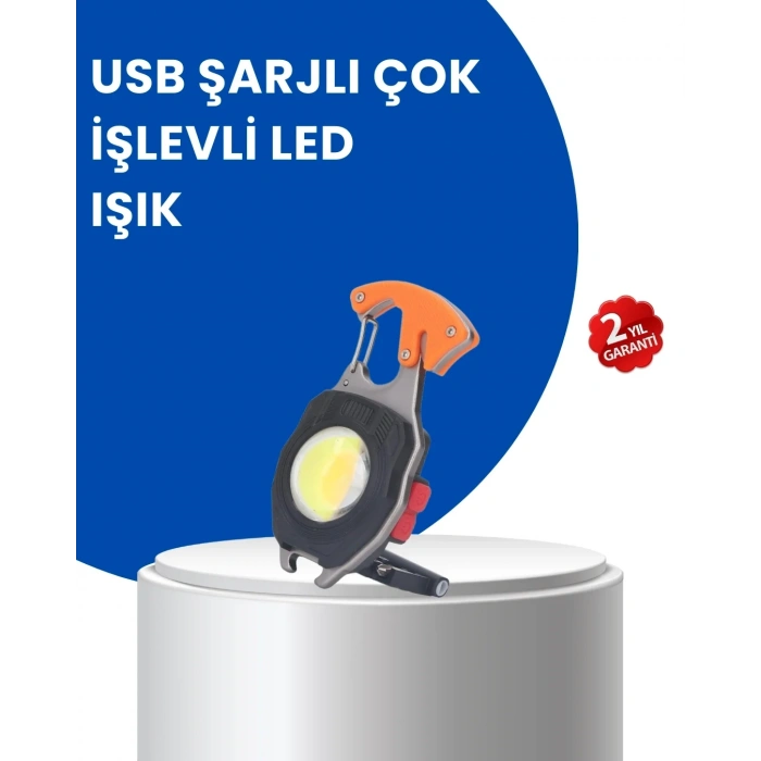 USLUCAN ALIŞVERİŞ Çok Modlu LED Işıklı Pratik Anahtarlık