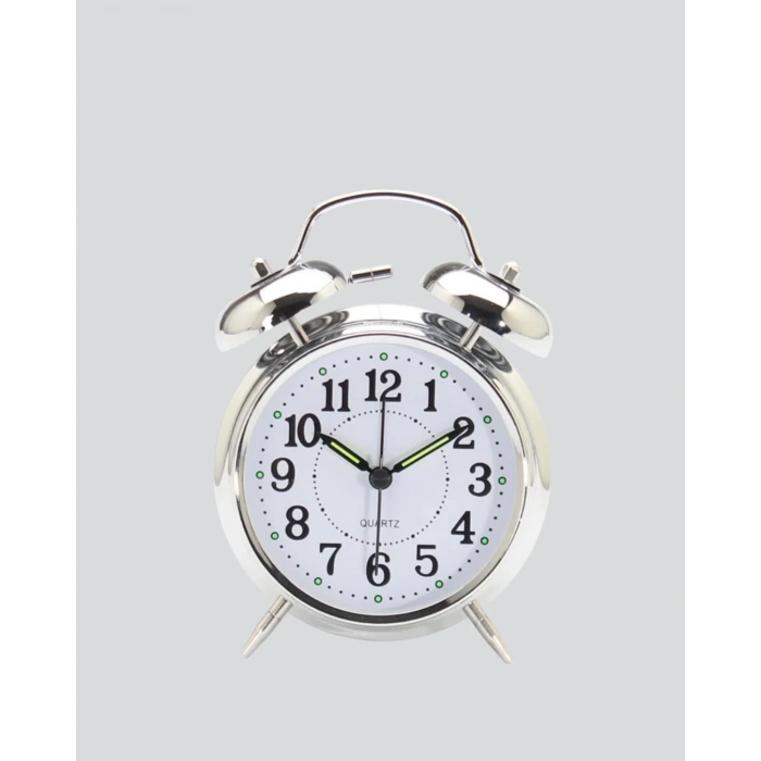 USLUCAN ALIŞVERİŞ Dekoratif Gümüş Saat