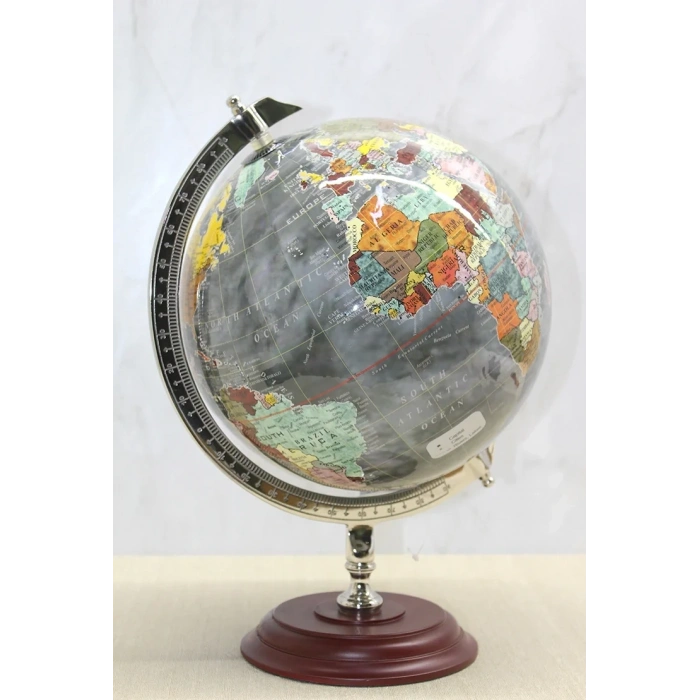 USLUCAN ALIŞVERİŞ Dekoratif Masaüstü Dünya Küre - Model 11