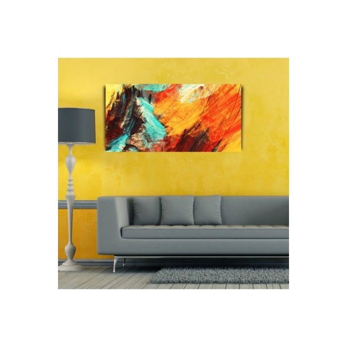 USLUCAN ALIŞVERİŞ Dekoratif Yağlı Boya Canvas Tablo (60x120)