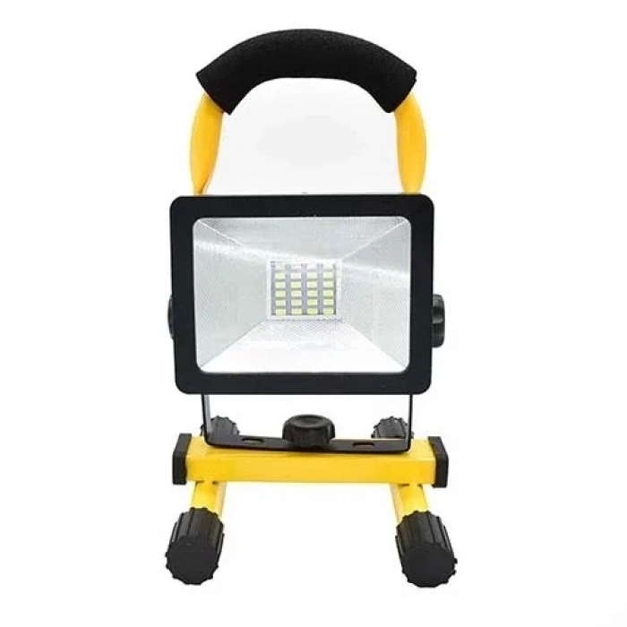 USLUCAN ALIŞVERİŞ Dev Projektör Şarjlı Spot Lamba Projektör