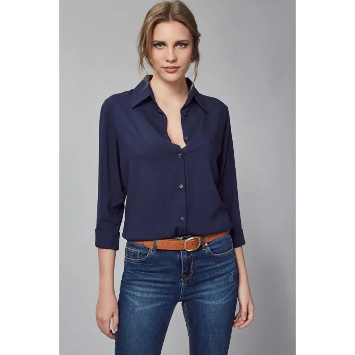 USLUCAN ALIŞVERİŞ Dokuma Viskon Kumaş Efsane Gömlek