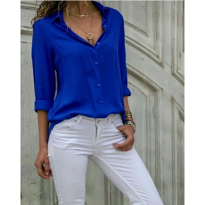 USLUCAN ALIŞVERİŞ Dokuma Viskon Kumaş Efsane Gömlek