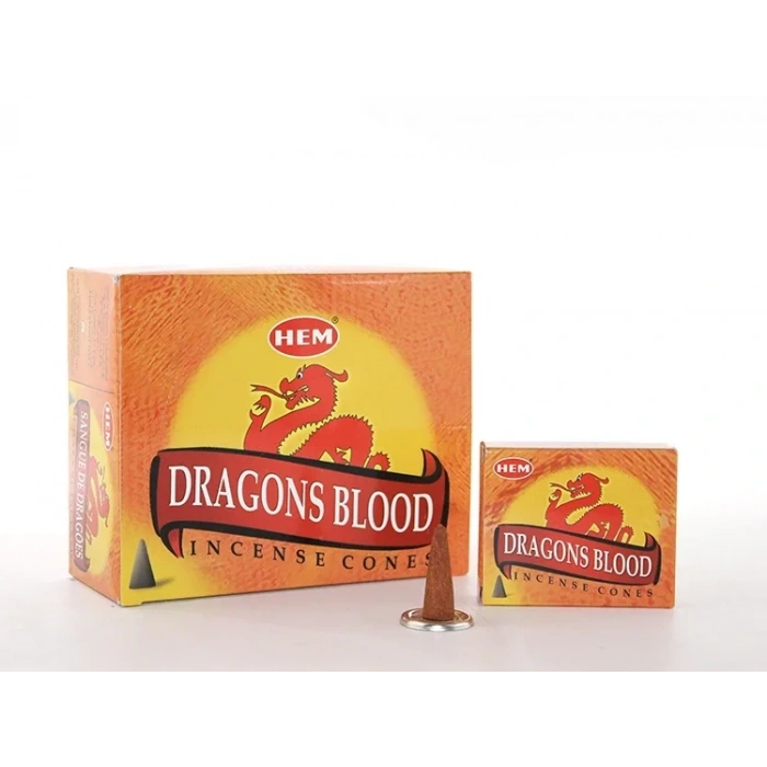 USLUCAN ALIŞVERİŞ Dragons Blood Aromalı Konik Tütsü