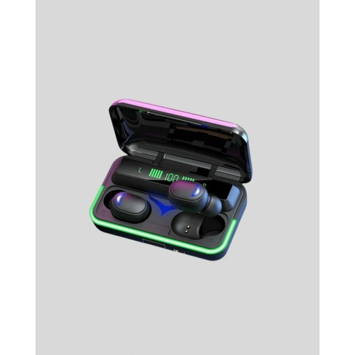 USLUCAN ALIŞVERİŞ E10 Kablosuz Bluetooth Kulaklık – 3D Ses, Powerbank Şarj Kutusu