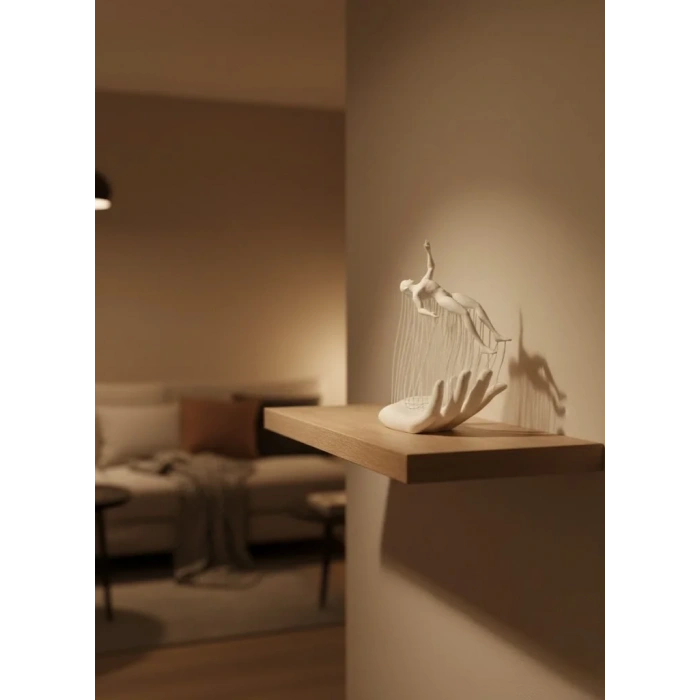 USLUCAN ALIŞVERİŞ EL İNSAN FİGÜRÜ BEYAZ