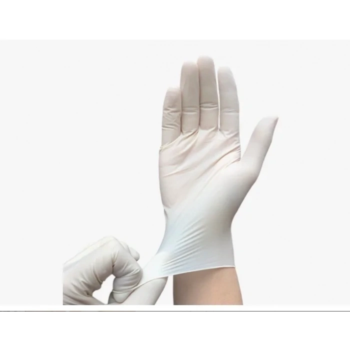 USLUCAN ALIŞVERİŞ Eldiven Latex Eldiven Muayene Eldiveni S/M