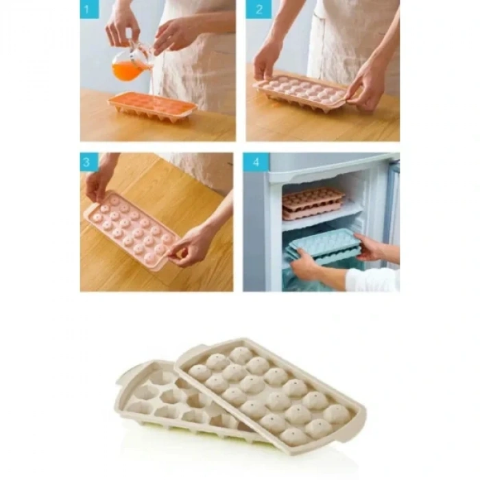 USLUCAN ALIŞVERİŞ Elmas 18 Bölmeli Buz Kalıbı