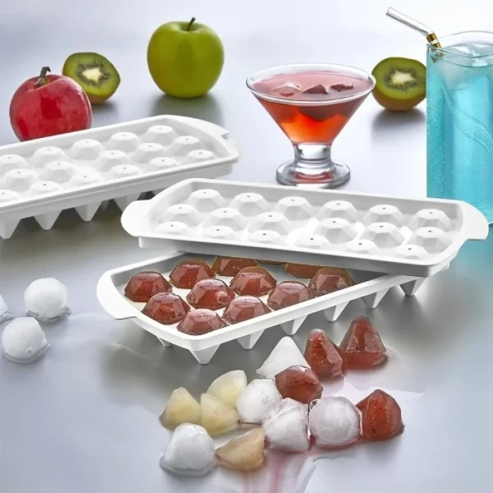 USLUCAN ALIŞVERİŞ Elmas 18 Bölmeli Buz Kalıbı