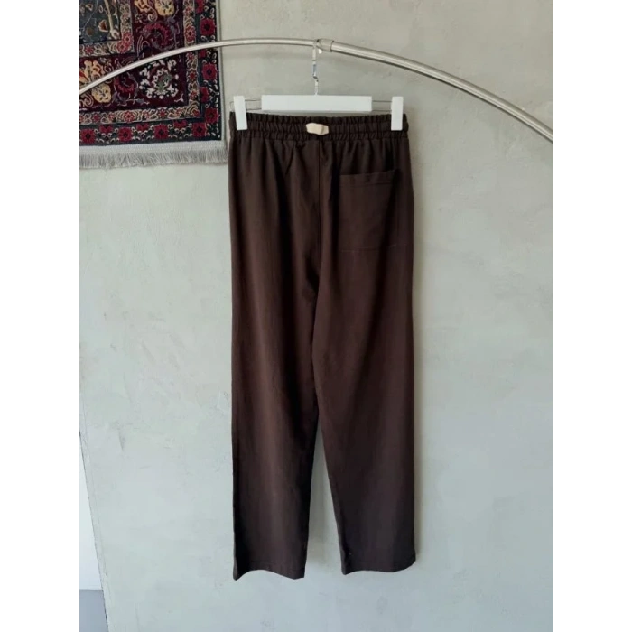 USLUCAN ALIŞVERİŞ Erkek İthal Yıkamalı Keten Pantolon