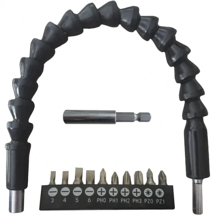 USLUCAN ALIŞVERİŞ Esnek Şaftlı Tornavida Ucu Seti