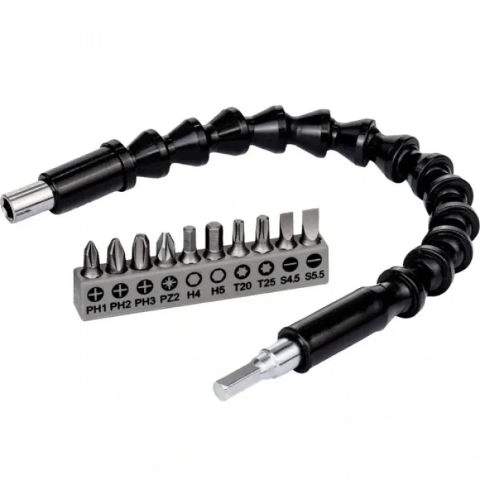 USLUCAN ALIŞVERİŞ Esnek Şaftlı Tornavida Ucu Seti