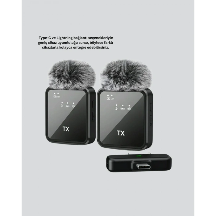 USLUCAN ALIŞVERİŞ F15 YAKA MİKROFON