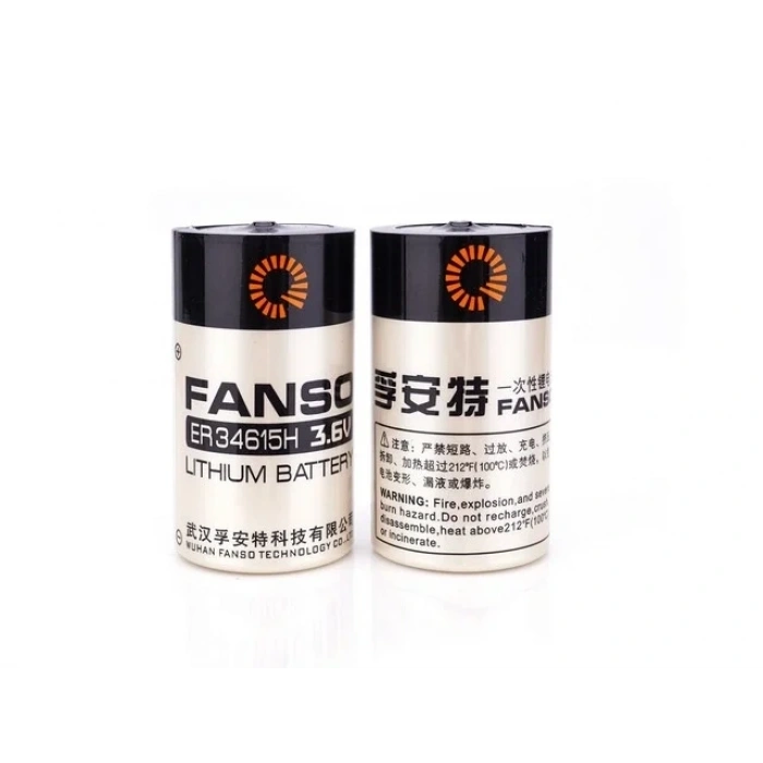USLUCAN ALIŞVERİŞ FANSO ER34615H 3.6V D Size Lithium Pil (Li-SOCL2)