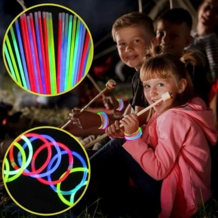 USLUCAN ALIŞVERİŞ Fosforlu Çubuk (200 Parça)