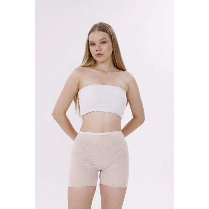 USLUCAN ALIŞVERİŞ Freshness 0024 Lazer Kesim Tül Boxer Korse