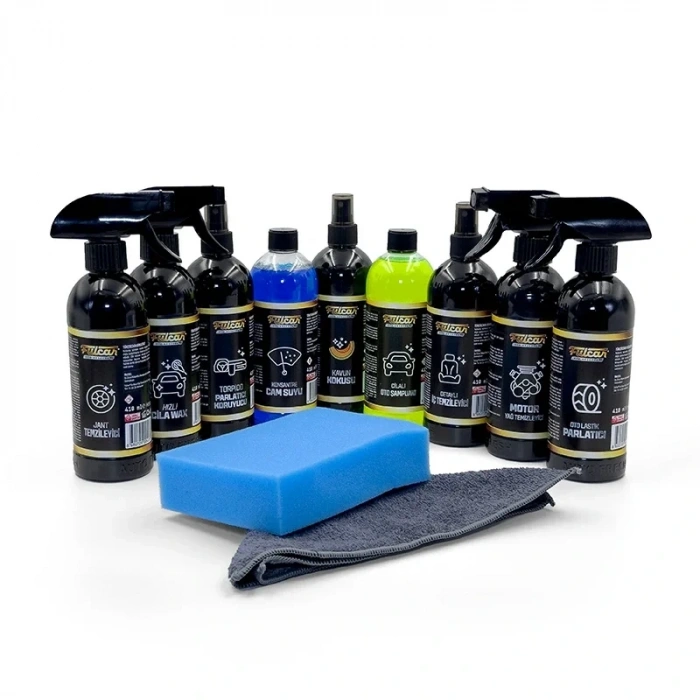 USLUCAN ALIŞVERİŞ Fulcar Full Oto Bakım Seti