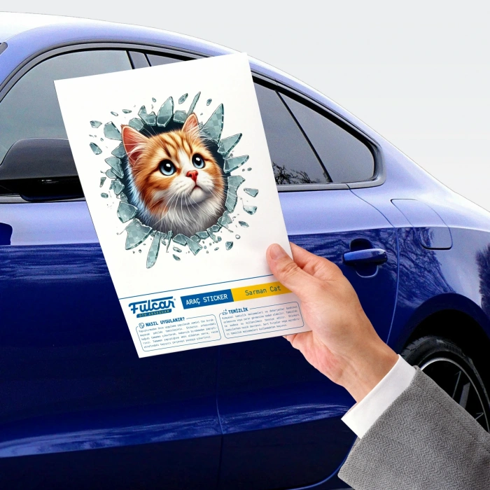 USLUCAN ALIŞVERİŞ Fulcar Sarman Araç Stickerı