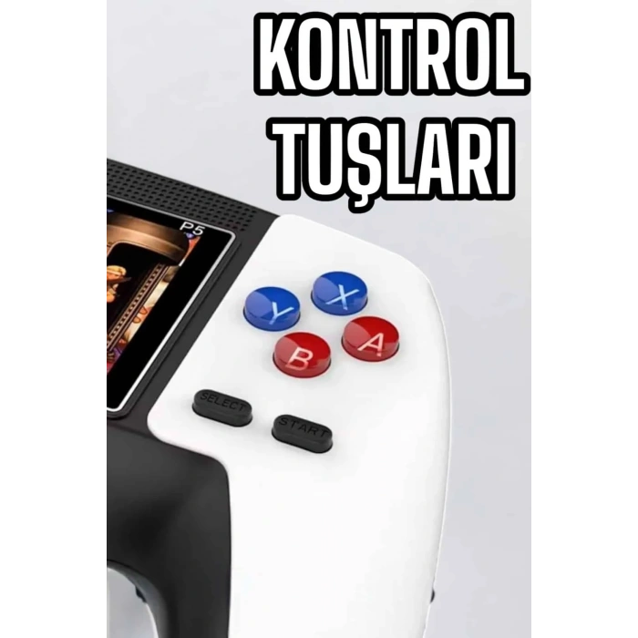 USLUCAN ALIŞVERİŞ Gamepad 520 Retro Oyunlu Taşınabilir El Konsolu Atari