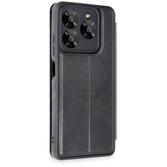 USLUCAN ALIŞVERİŞ General Mobile Era 50 Kılıf Flip Cover - Siyah