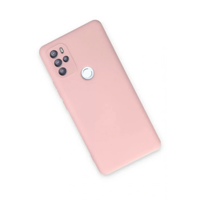USLUCAN ALIŞVERİŞ General Mobile GM 21 Pro Kılıf Nano içi Kadife Silikon - Pudra