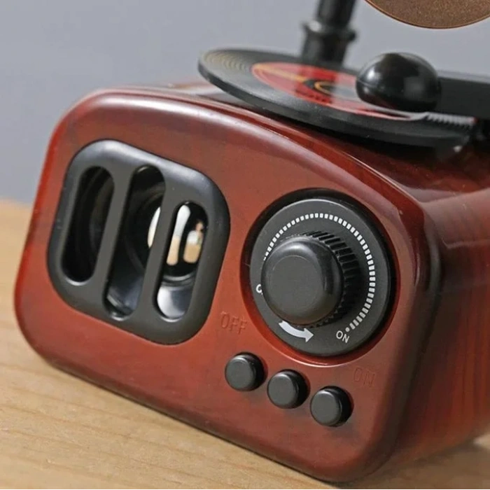 USLUCAN ALIŞVERİŞ Gramofon Müzik Kutusu