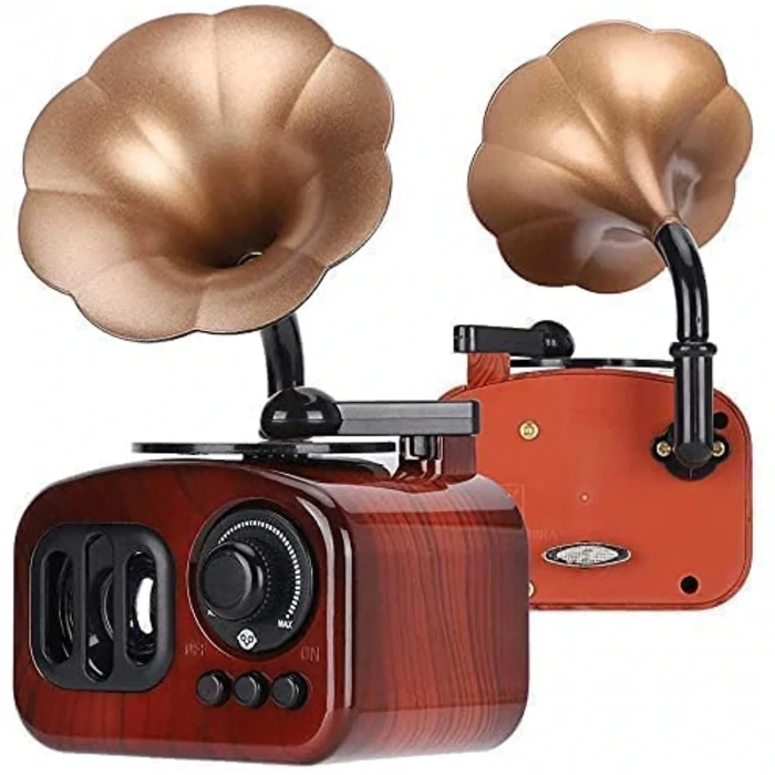 USLUCAN ALIŞVERİŞ Gramofon Müzik Kutusu