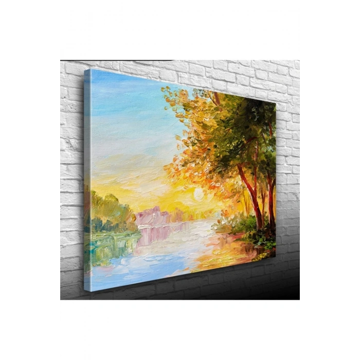 USLUCAN ALIŞVERİŞ Gün Batımı Canvas Tablo (50x70)